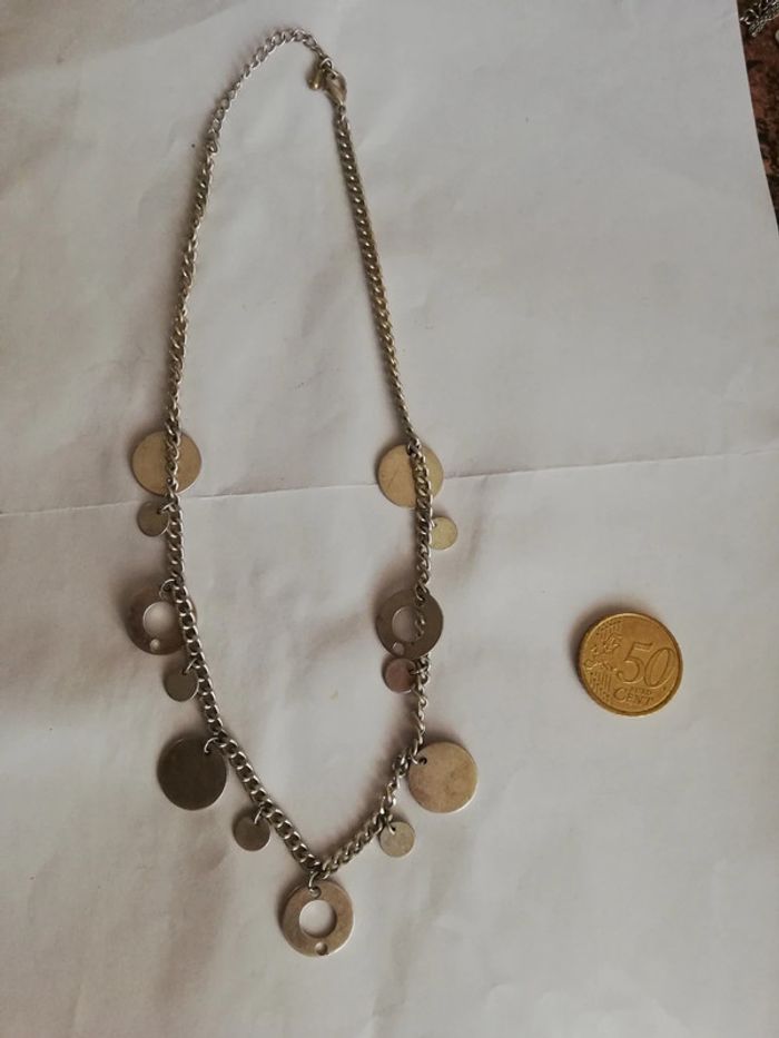 Magnifique collier vintage graphique