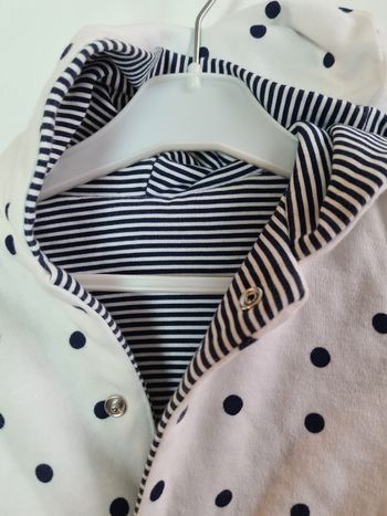 Gilet coton réversible Absorba 3 mois