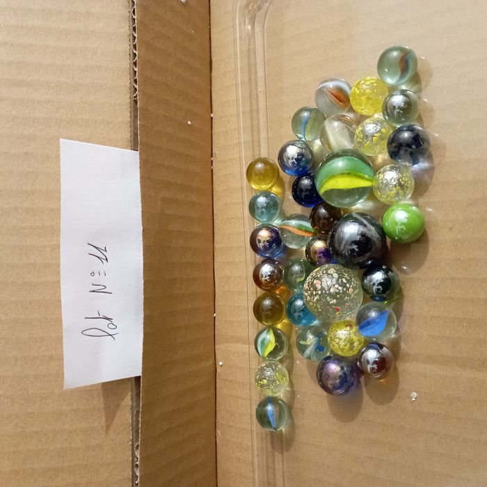 lot billes + galo (30pièces)