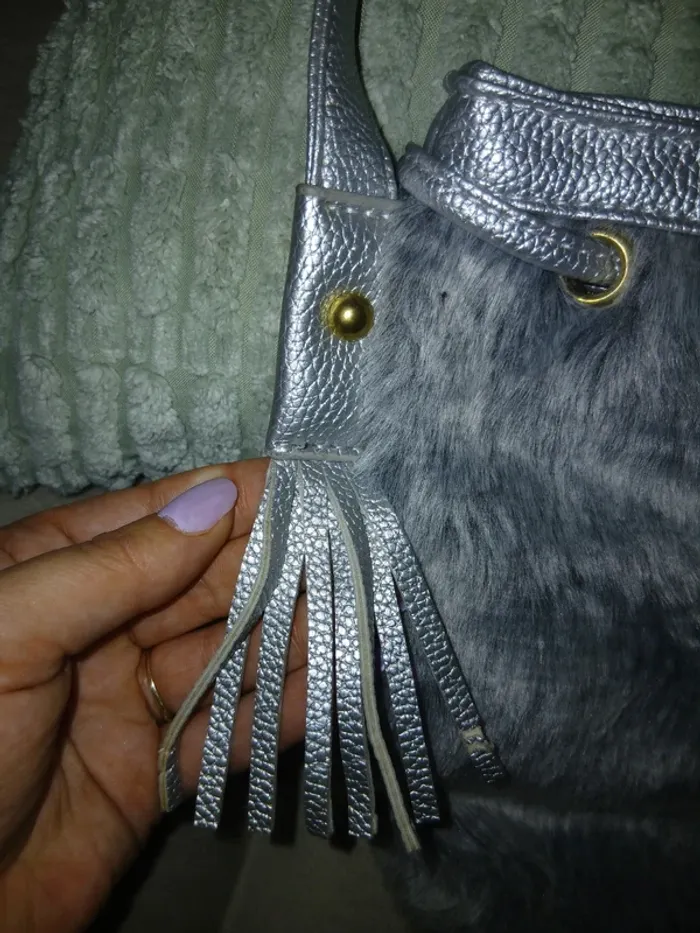 Petit sac fourrure - photo numéro 3