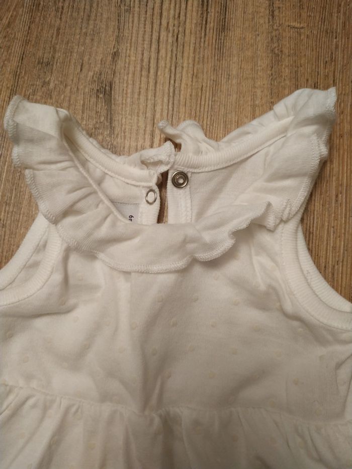 Petite robe body intégré / 6 mois - photo numéro 2