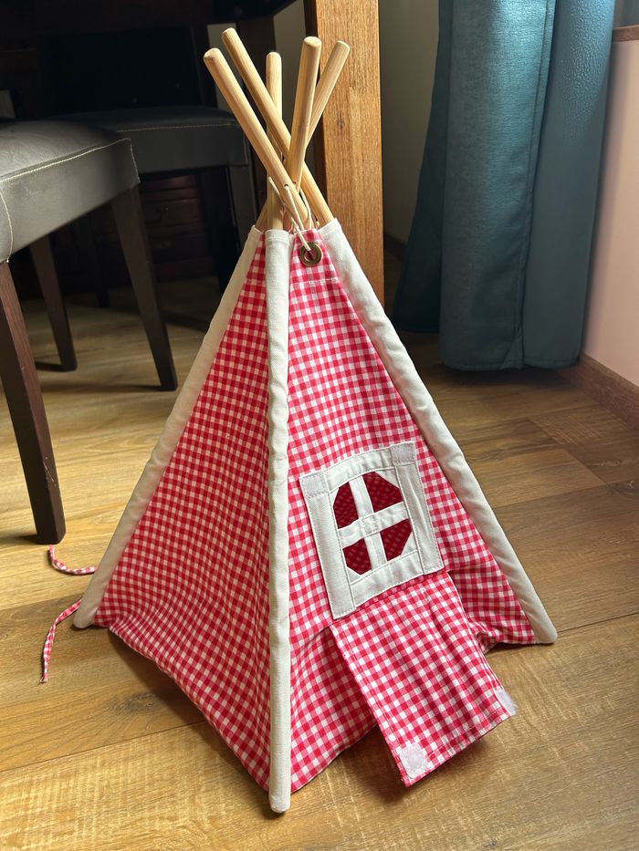 Tipi pour poupées ou peluches - photo numéro 2