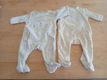 Pyjamas Hiver Manches Longues Kitchoun 6 Mois 