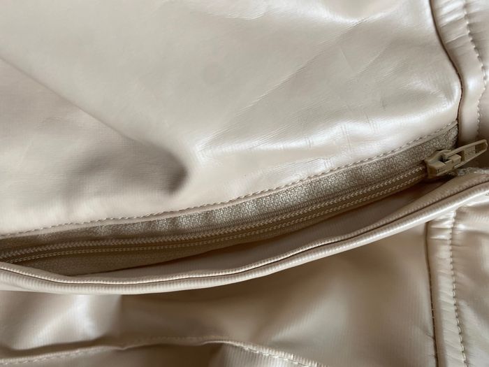 Similicuir écru état neuf Pantalon skinny Legging M - photo numéro 4