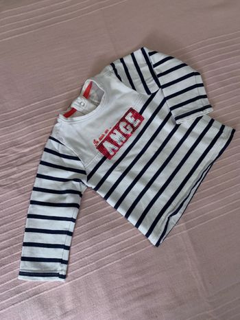 te shirt manches longues Orchestra taille 9 mois