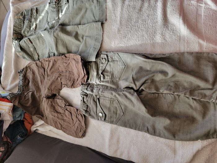 Lot hiver 3 pulls 3 jeans 18 mois garçon - photo numéro 5