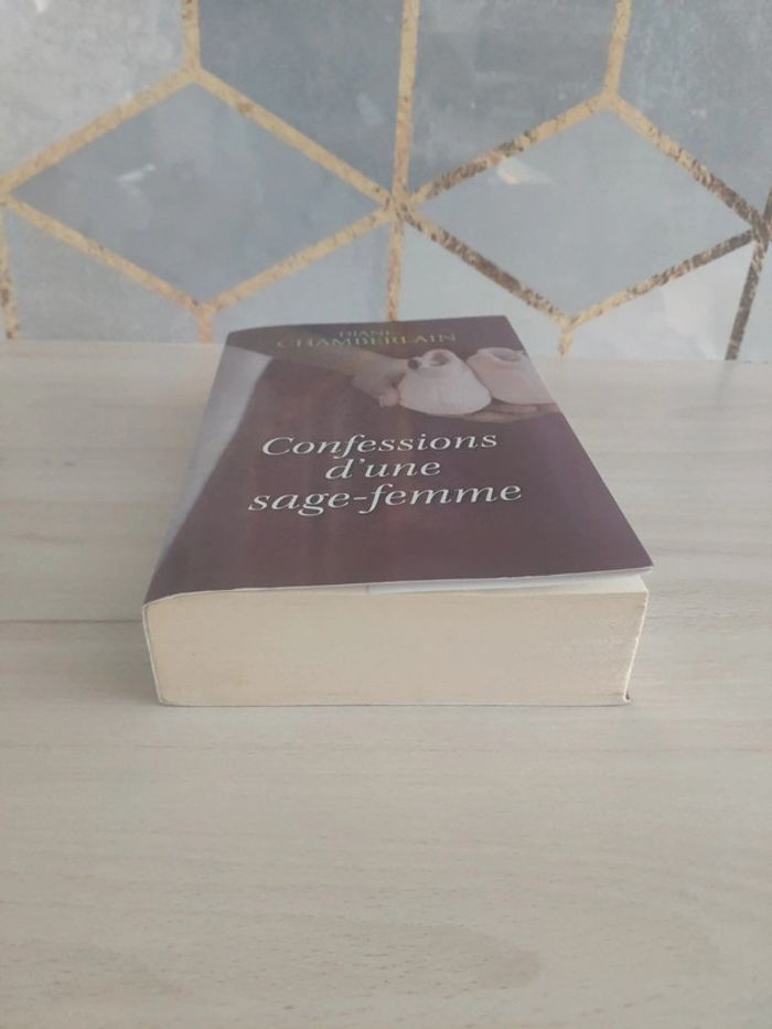 Livre grand format confessions d'une sage femme Chamberlain - photo numéro 3