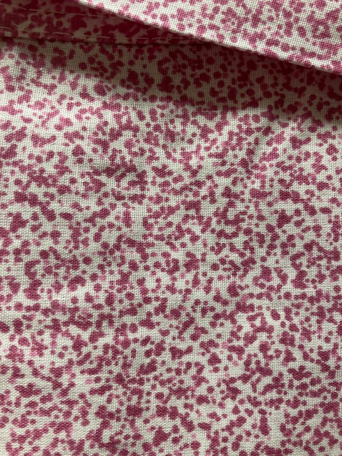 Vintage-Très belle parure de lit rose neuve-Motifs japonisants - photo numéro 10