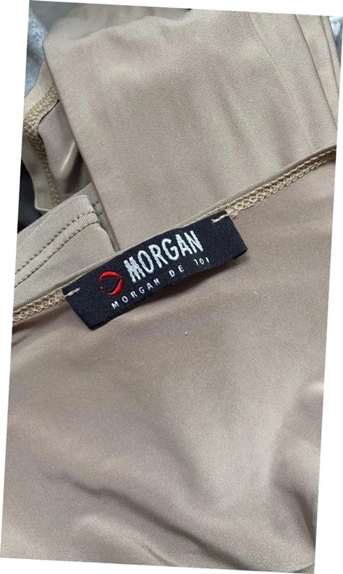 Robe Morgan beige taille S matière élastique - photo numéro 4