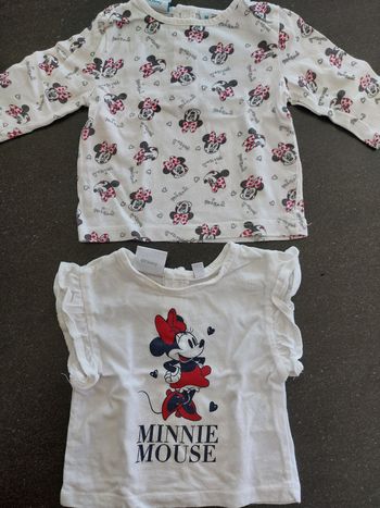 Lot 2 tee shirt 1 mois 