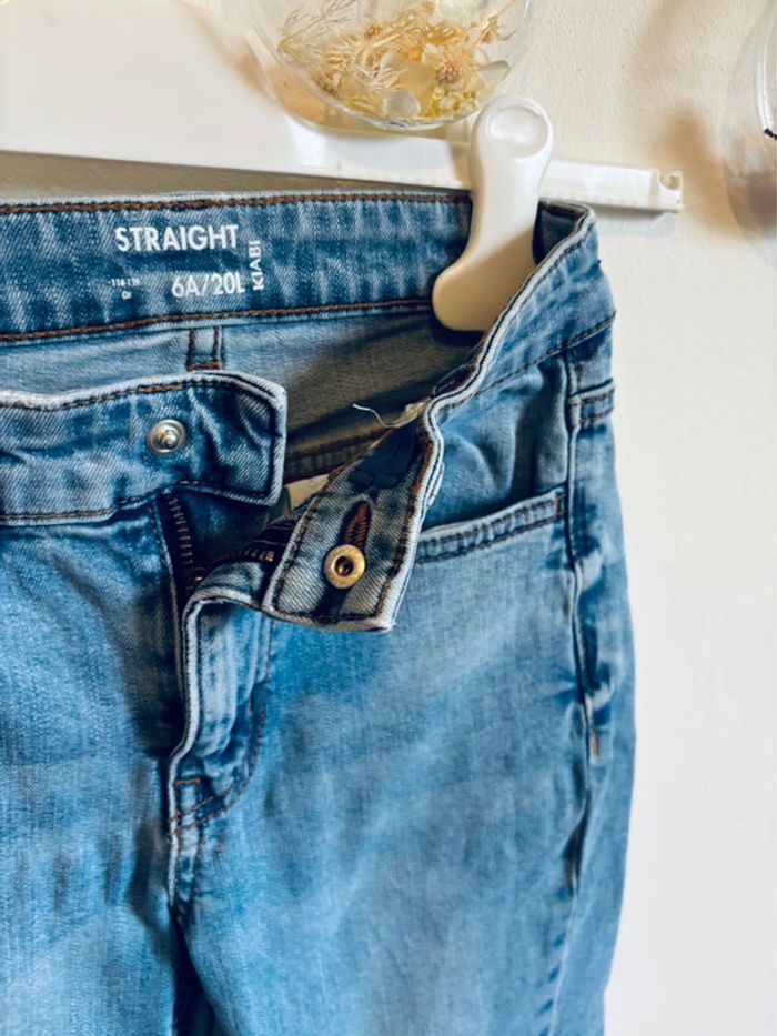 Jean straight KIABI – 6 ans – Comme neuf ! 👖 - photo numéro 3