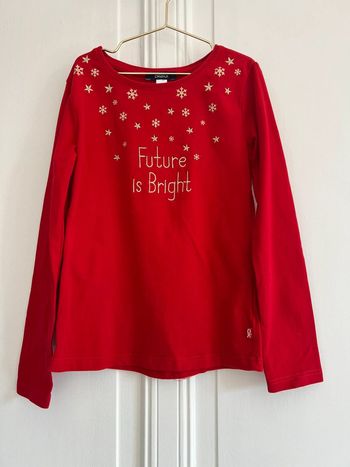 T-shirt manches longues de Noël 6 ans