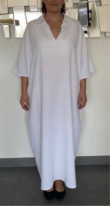 Robe longue gaze de coton neuf L/XL/XXL