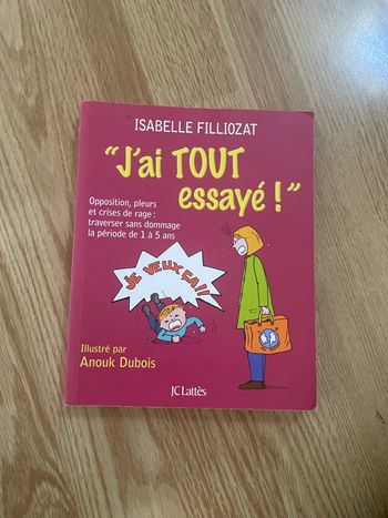 Livre “j’ai tout essayé “