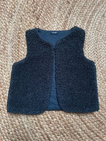 Gilet sans manche bébé fille