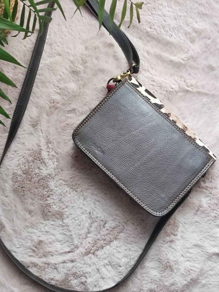 Sac en cuir naturel et recyclé - photo numéro 4