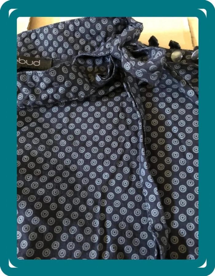 Haut noir motif - photo numéro 3