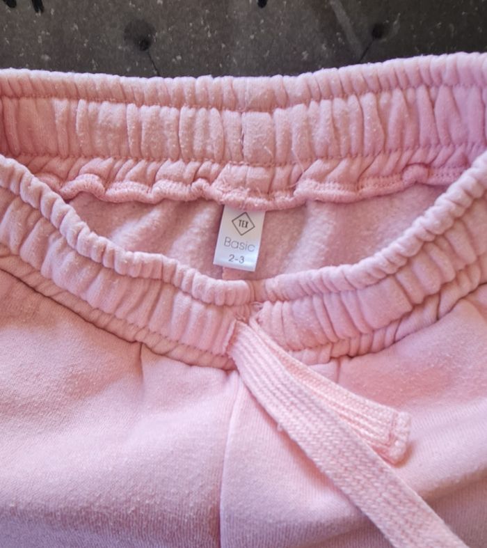 Jogging molletonné rose TEX 24 mois – doux et chaud, très bon état - photo numéro 5