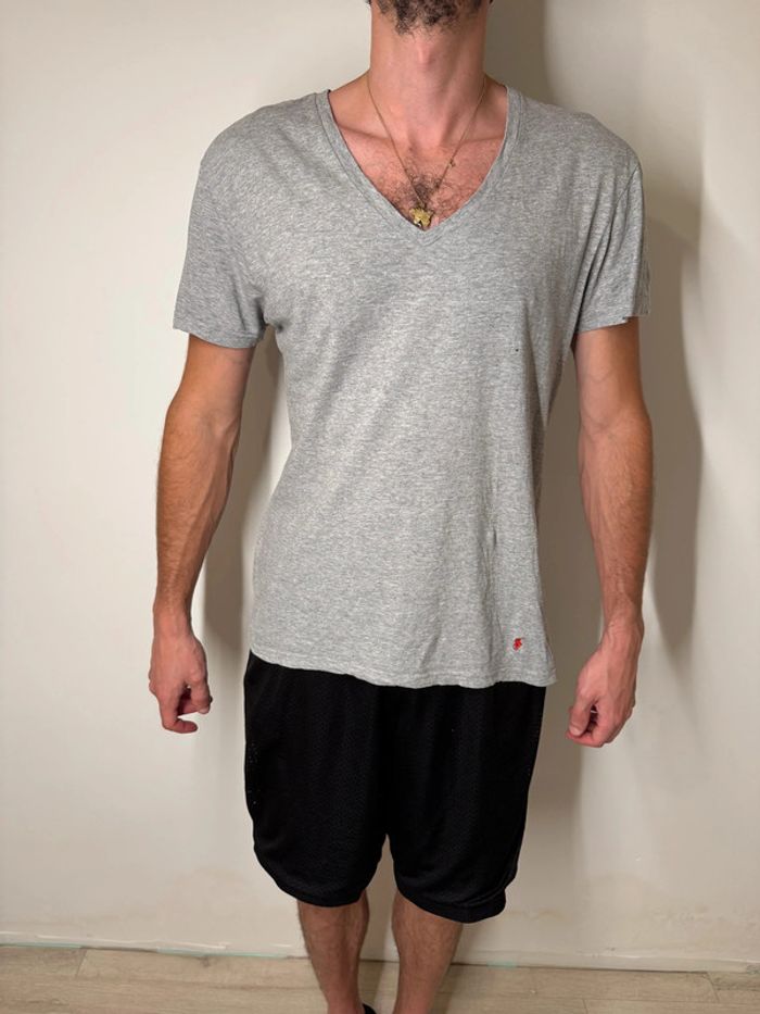 Polo Ralph Lauren homme Taille M Gris