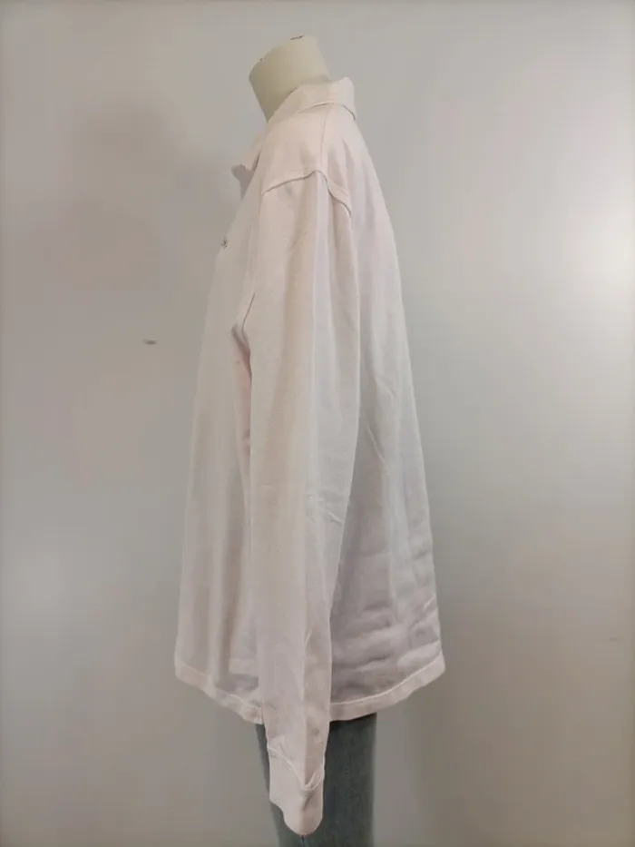 Polo Lacoste manche longue Blanc - XXL Rose très clair - photo numéro 3