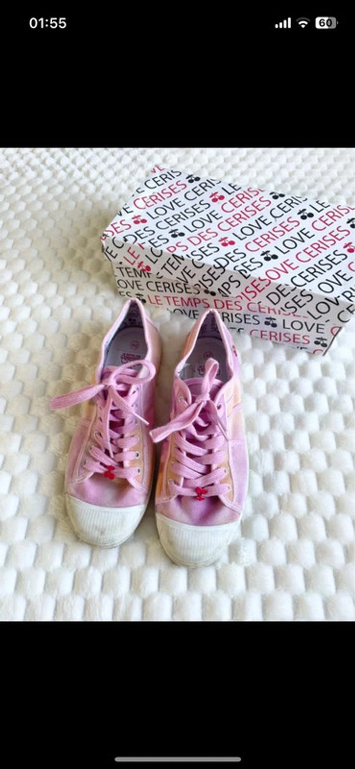 Baskets Le temps des cerises