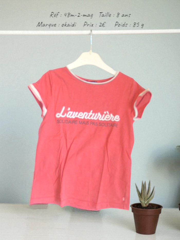 T-shirt 8 ans Okaidi (48m-2-mag)