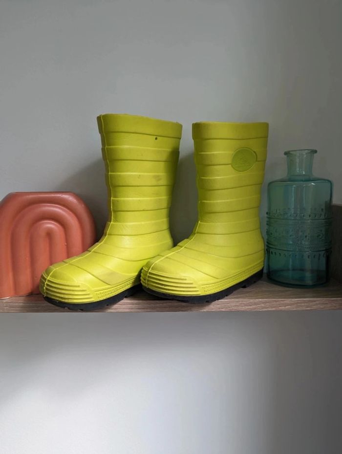 Bottes de pluie Blackfox vert pomme taille 23/24