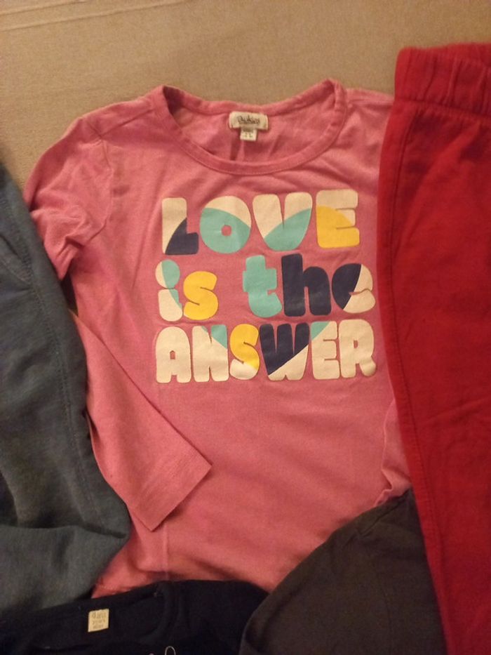 Lot 5 pièces en 3 ans coton 3Pyjama ou ensemble ou survêtements - photo numéro 4