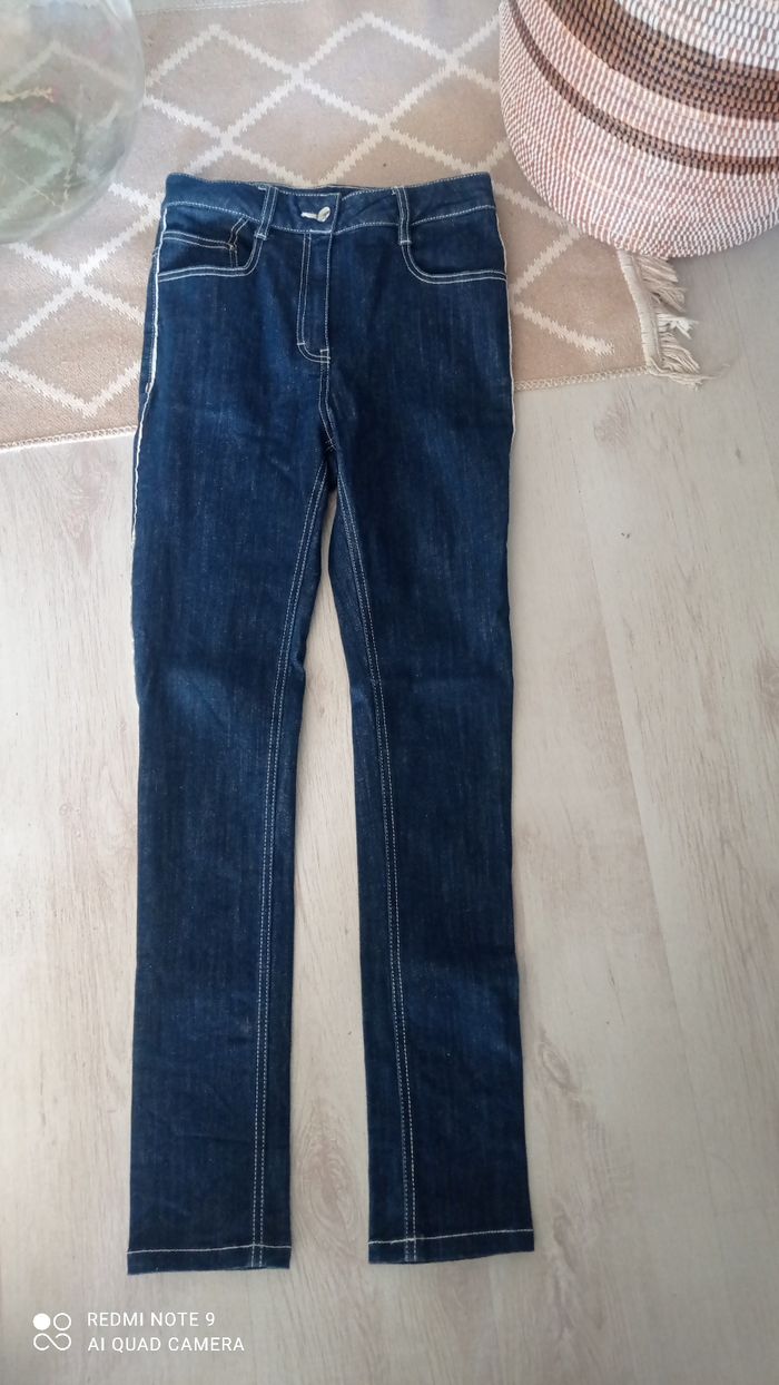 Jean slim Karl Lagerfeld taille haute 14 ans ou Xs - photo numéro 2