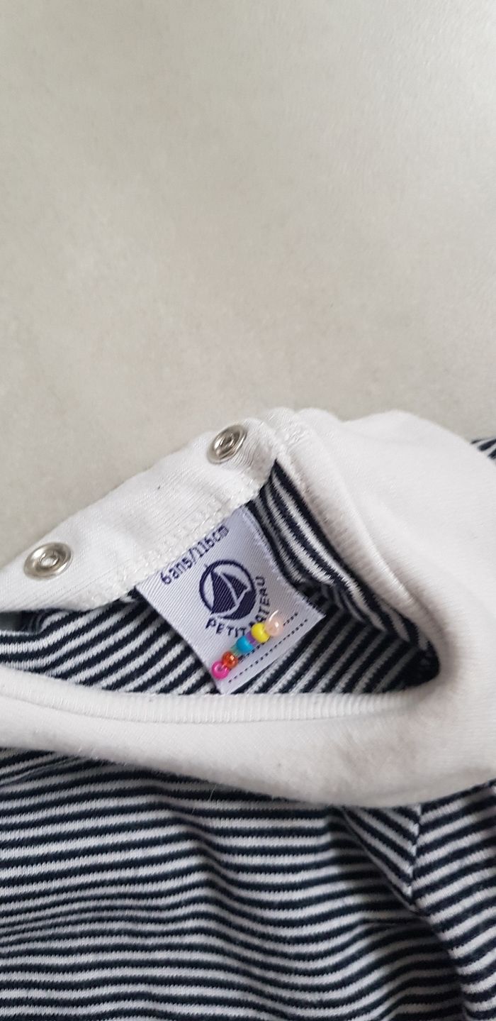 Tee shirt petit bateau 6 ans - photo numéro 2