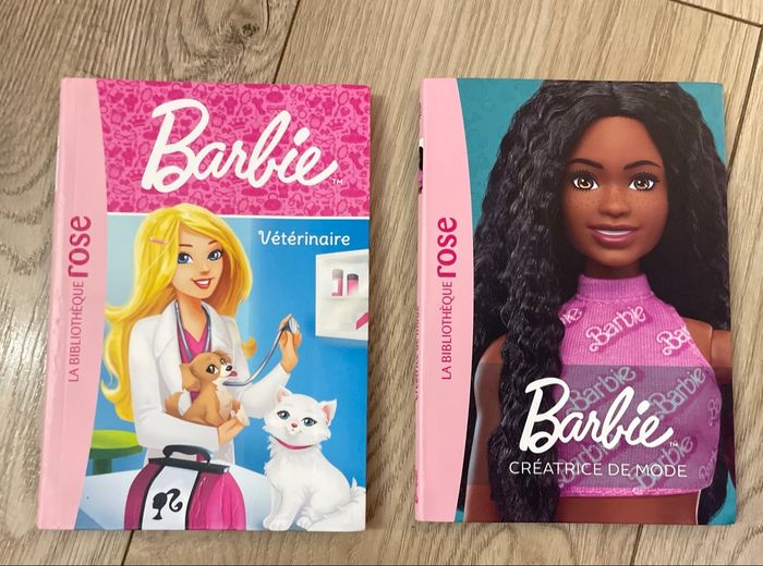 Lot 2 livres Barbie