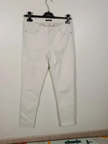 Jeans blanc promod 38