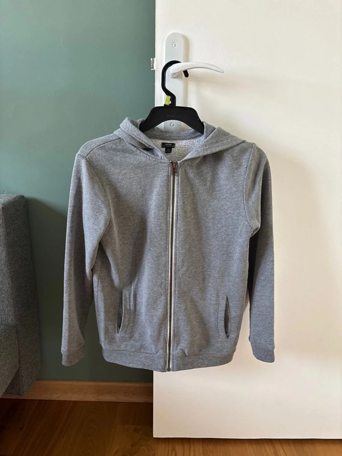 Veste grise Kiabi