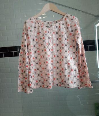 💐 chemise légère fille en 12 ans Lisa rose 💐