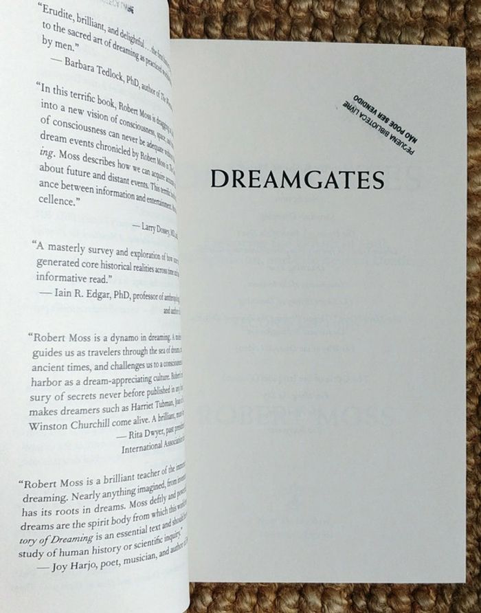 Dreamgates de Robert Moss (2010) - photo numéro 6