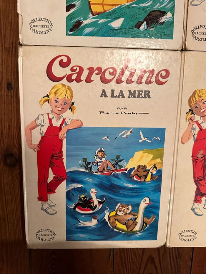 Caroline - Lot de 4 livres bd grands albums Hachette anciens Pierre Probst satisfaisants - photo numéro 3