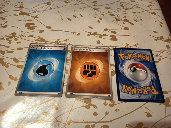 2 Cartes Pokémon Énergie de base