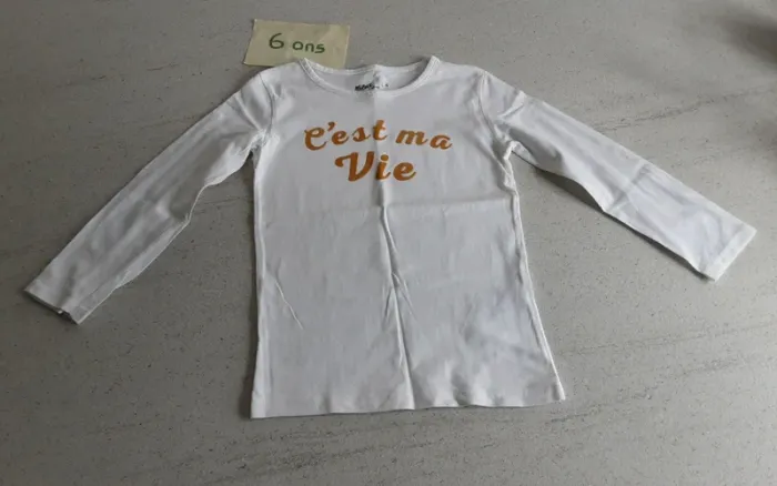Tshirt 6 ans gémo