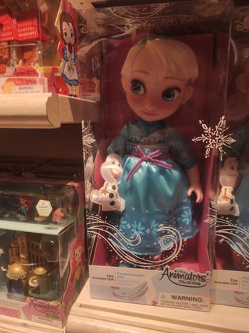 Poupée collection animator's elsa Disneyland Paris 