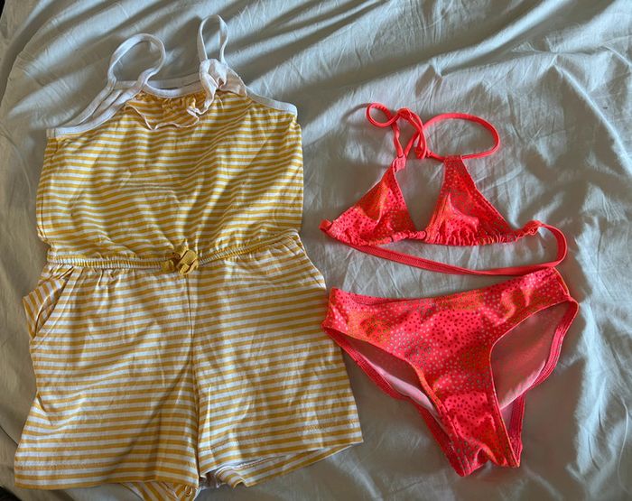 Maillot de bain et combishort
