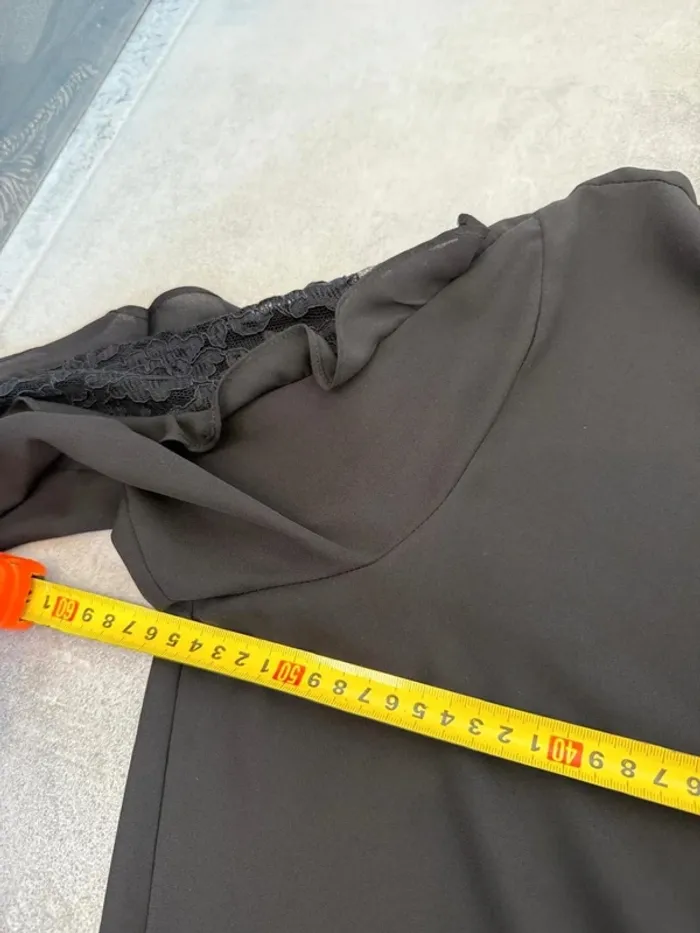 Magnifique chemise Karl Lagerfeld noir femme taille L neuf - photo numéro 10