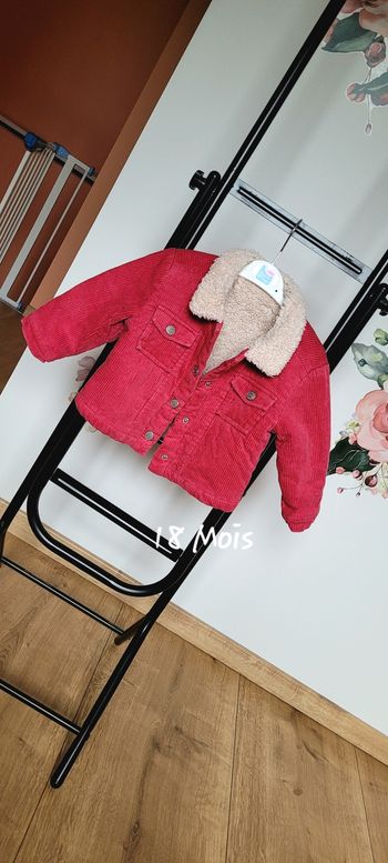 Veste chaude fourrée