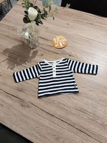 T-shirt 1 mois Kiabi