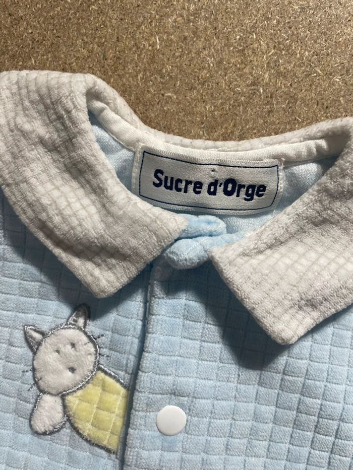 Pyjama garçon sucre d’orge 3 mois - photo numéro 5