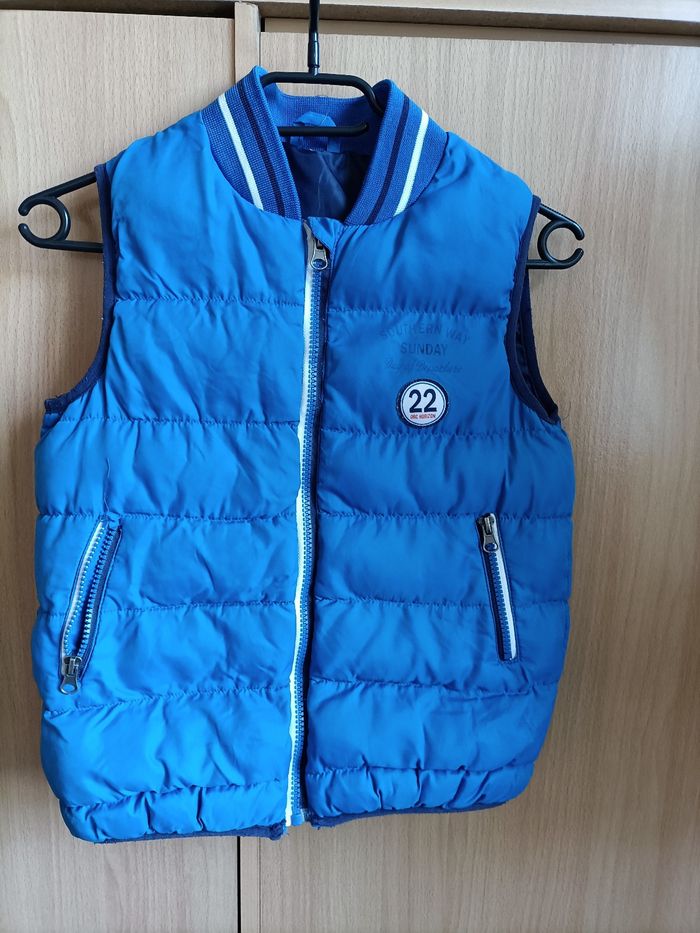 Doudoune garçon sans manche