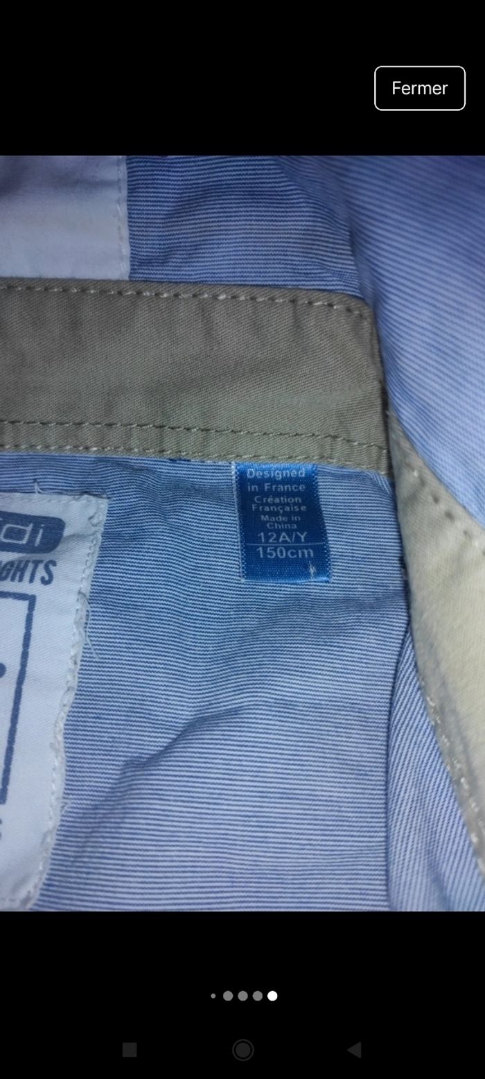 Très belle chemise garçon e59 - photo numéro 4