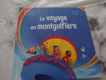 Livre Le voyage en montgolfiére