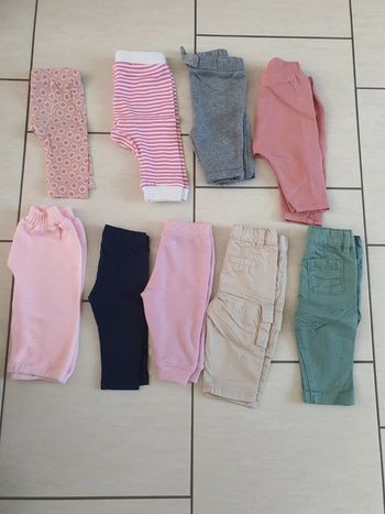 Lot de 8 pantalons 3 mois