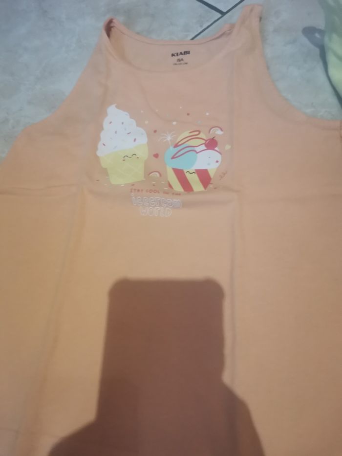 Lot de 2 t-shirts fille 8 ans kiabi - photo numéro 3