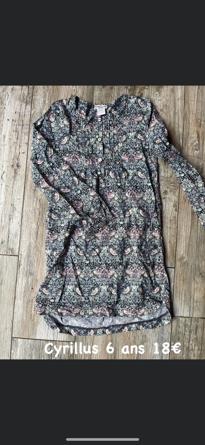 Robe Cyrillus 6 ans